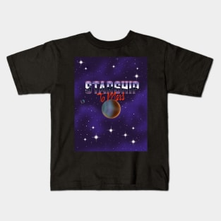 Starship to Mars Kids T-Shirt